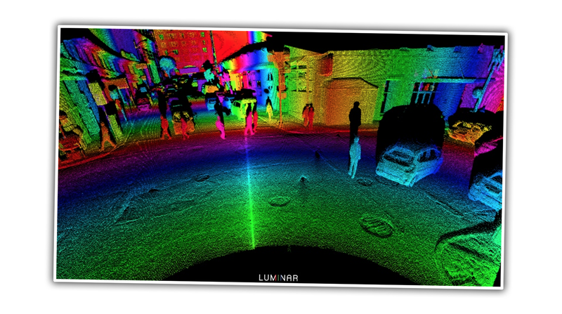 Illustration for article titled How Autonomous Cars See The World